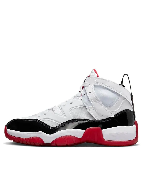 Кроссовки jumpman two trey 'white gym red black' Air Jordan — изображение 1 из 4, белый/красный/черный