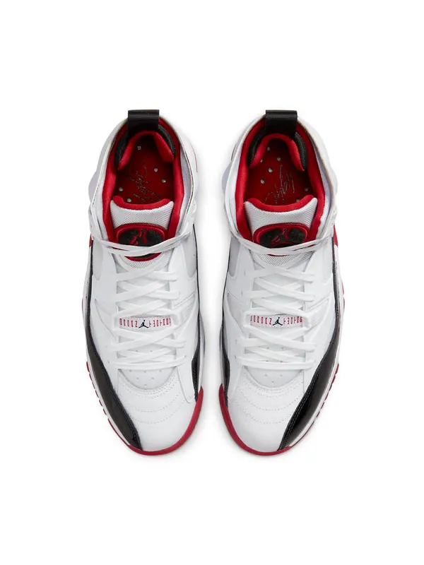 Кроссовки jumpman two trey 'white gym red black' Air Jordan — изображение 4 из 4, белый/красный/черный