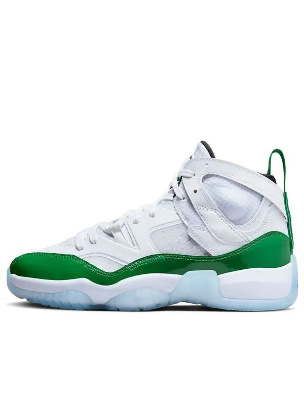 Кроссовки jumpman two trey Air Jordan — изображение 1 из 4, белый/черный/зеленый