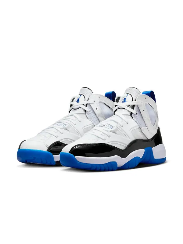 Кроссовки jumpman two trey Air Jordan — изображение 3 из 4, белый/черный