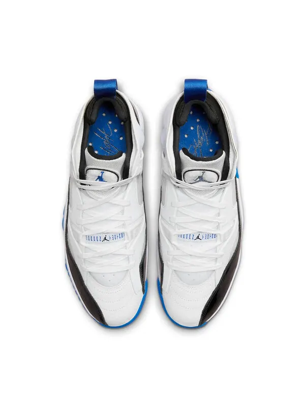 Кроссовки jumpman two trey Air Jordan — изображение 4 из 4, белый/черный