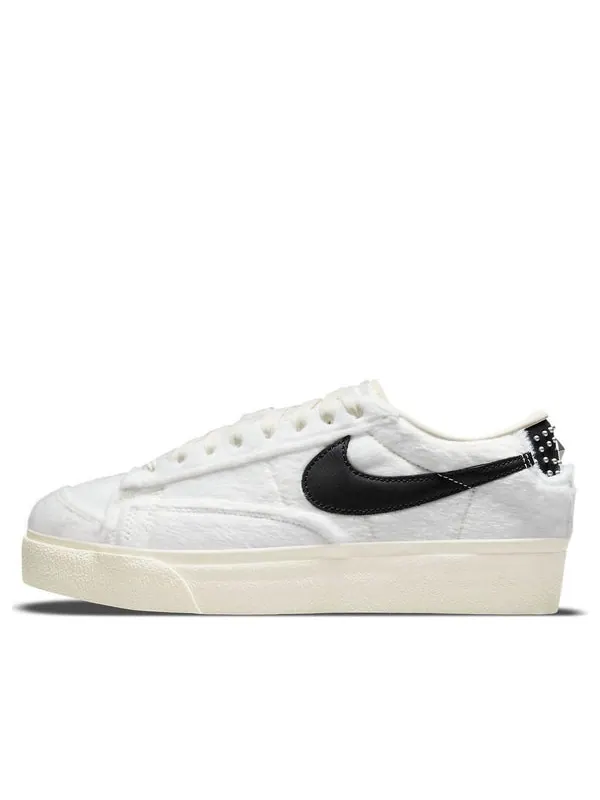 Кроссовки blazer low platform Nike — изображение 1 из 4, черный
