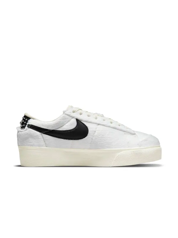 Кроссовки blazer low platform Nike — изображение 2 из 4, черный