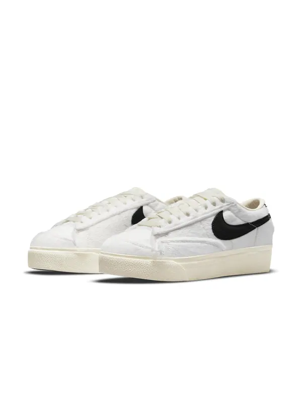 Кроссовки blazer low platform Nike — изображение 3 из 4, черный