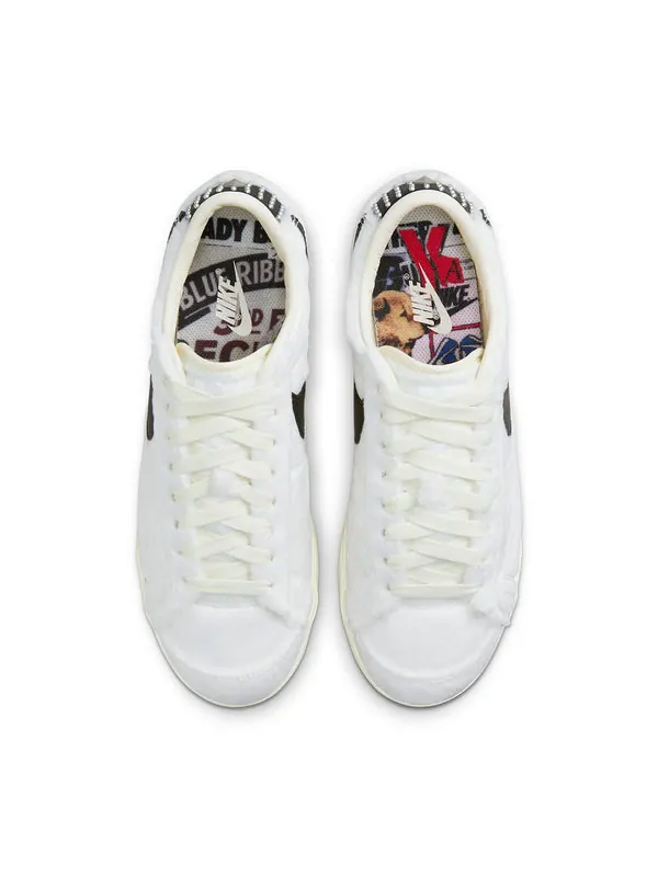 Кроссовки blazer low platform Nike — изображение 4 из 4, черный