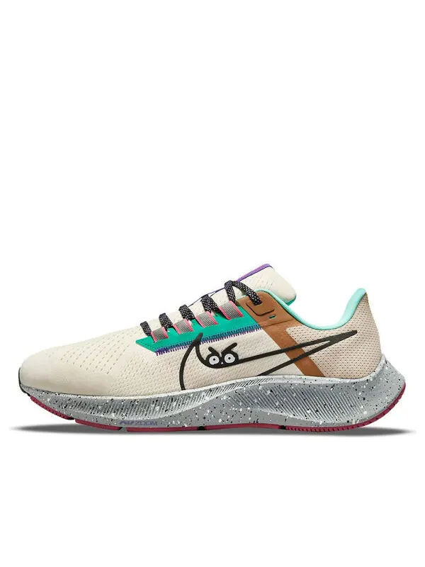 Кроссовки air zoom pegasus 38 Nike — изображение 1 из 4, белый/светлый//черный