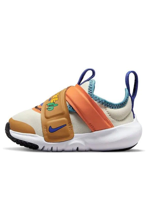 Кроссовки flex advance bt низкие беговые кроссовки Nike — изображение 1 из 4, оранжевый/желтый/синий