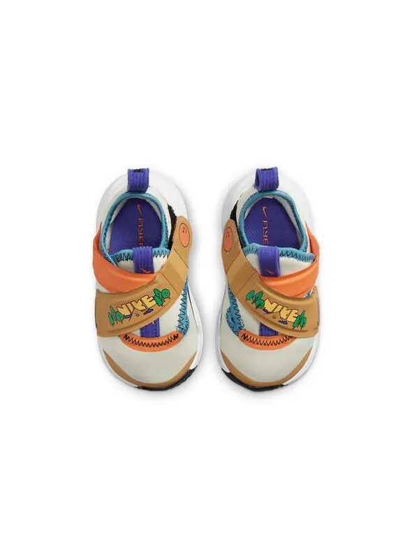 Кроссовки flex advance bt низкие беговые кроссовки Nike — изображение 4 из 4, оранжевый/желтый/синий