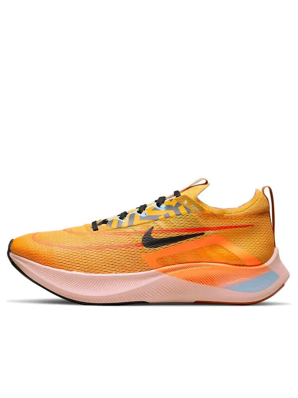 Кроссовки zoom fly 4 Nike — изображение 1 из 4, желтый