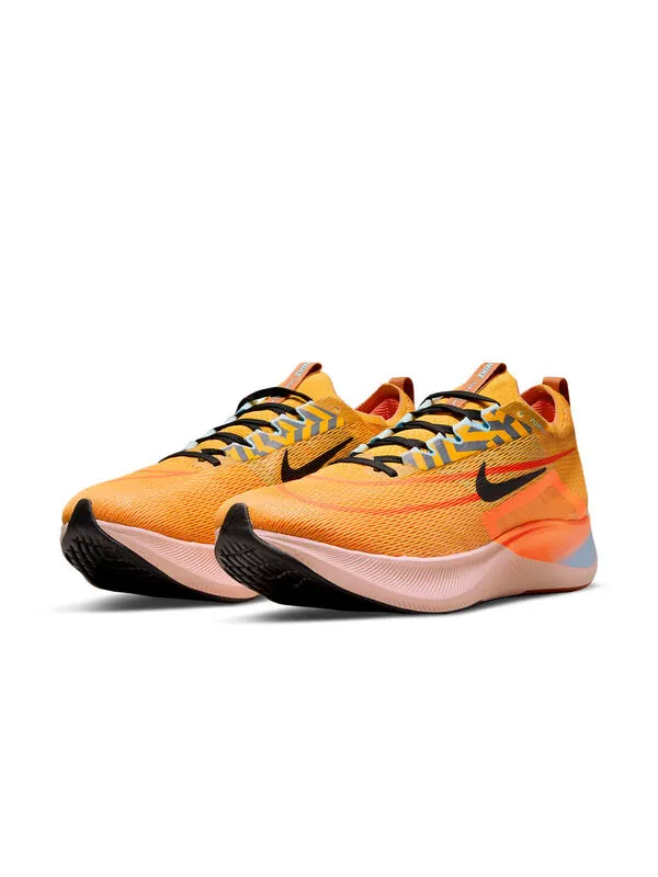 Кроссовки zoom fly 4 Nike — изображение 3 из 4, желтый