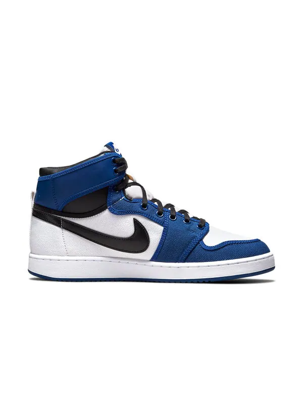 Кроссовки 1 ко Air Jordan — изображение 2 из 4, синий/белый/черный