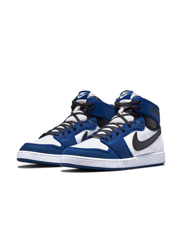 Кроссовки 1 ко Air Jordan — изображение 3 из 4, синий/белый/черный