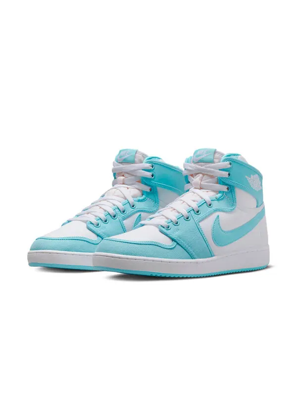 Кроссовки 1 ретро ajko Air Jordan — изображение 3 из 4, белый/голубой