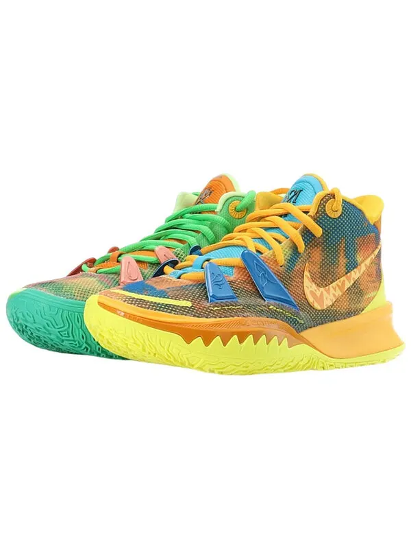 Кроссовки Nike Kyrie 7 'Multi-Color' — изображение 3 из 4, желтый/оранжевый/синий