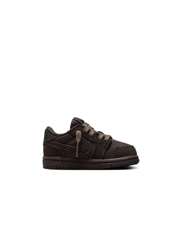 Кроссовки 1 retro low og sp x travis scott 'velvet brown' Air Jordan — изображение 2 из 4, темный/черный/коричневый