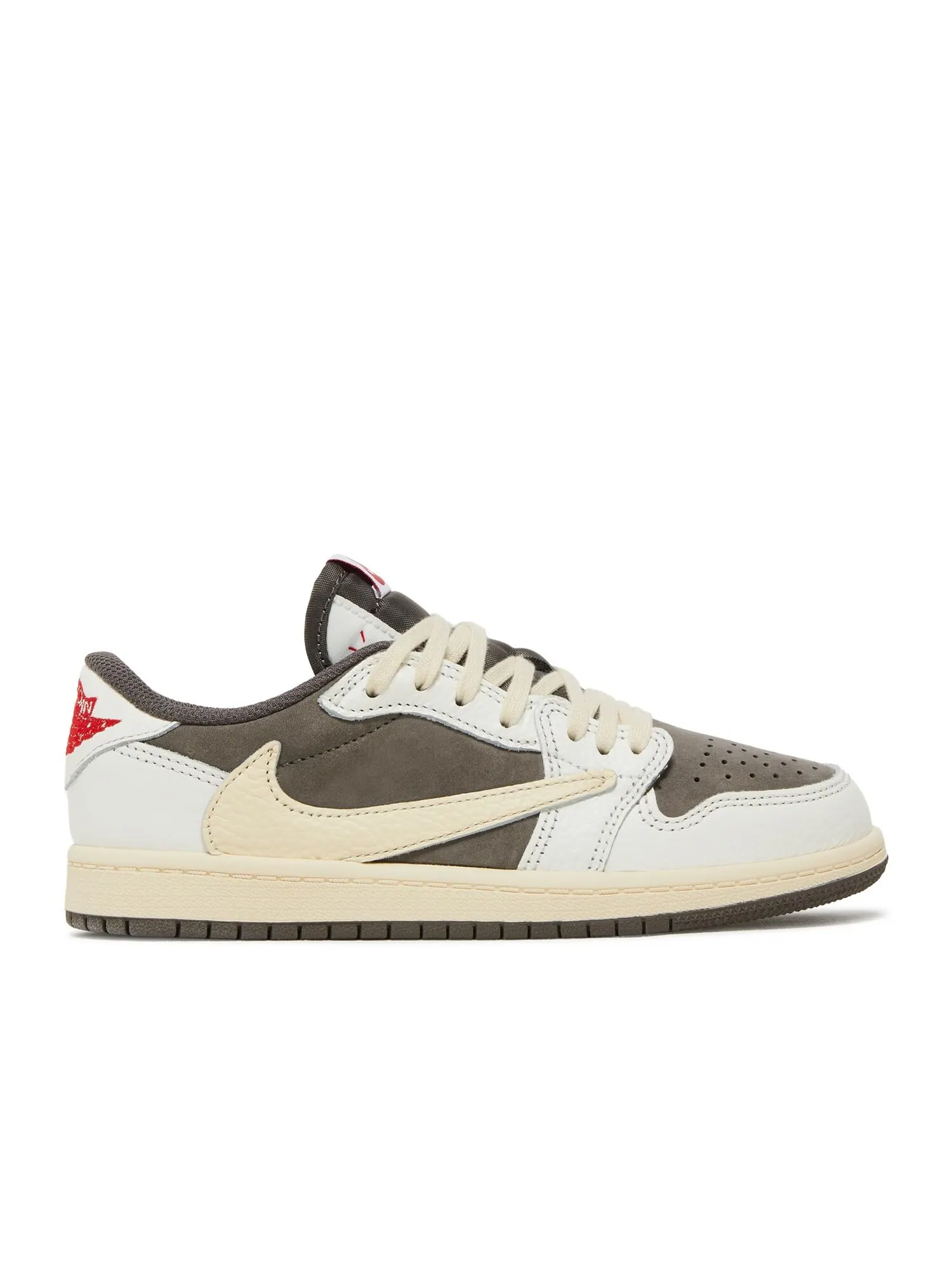 Кроссовки Air Jordan Travis Scott X Air Jordan 1 Low Og Ps 'Reverse Mocha' — изображение 1 из 6, коричневый