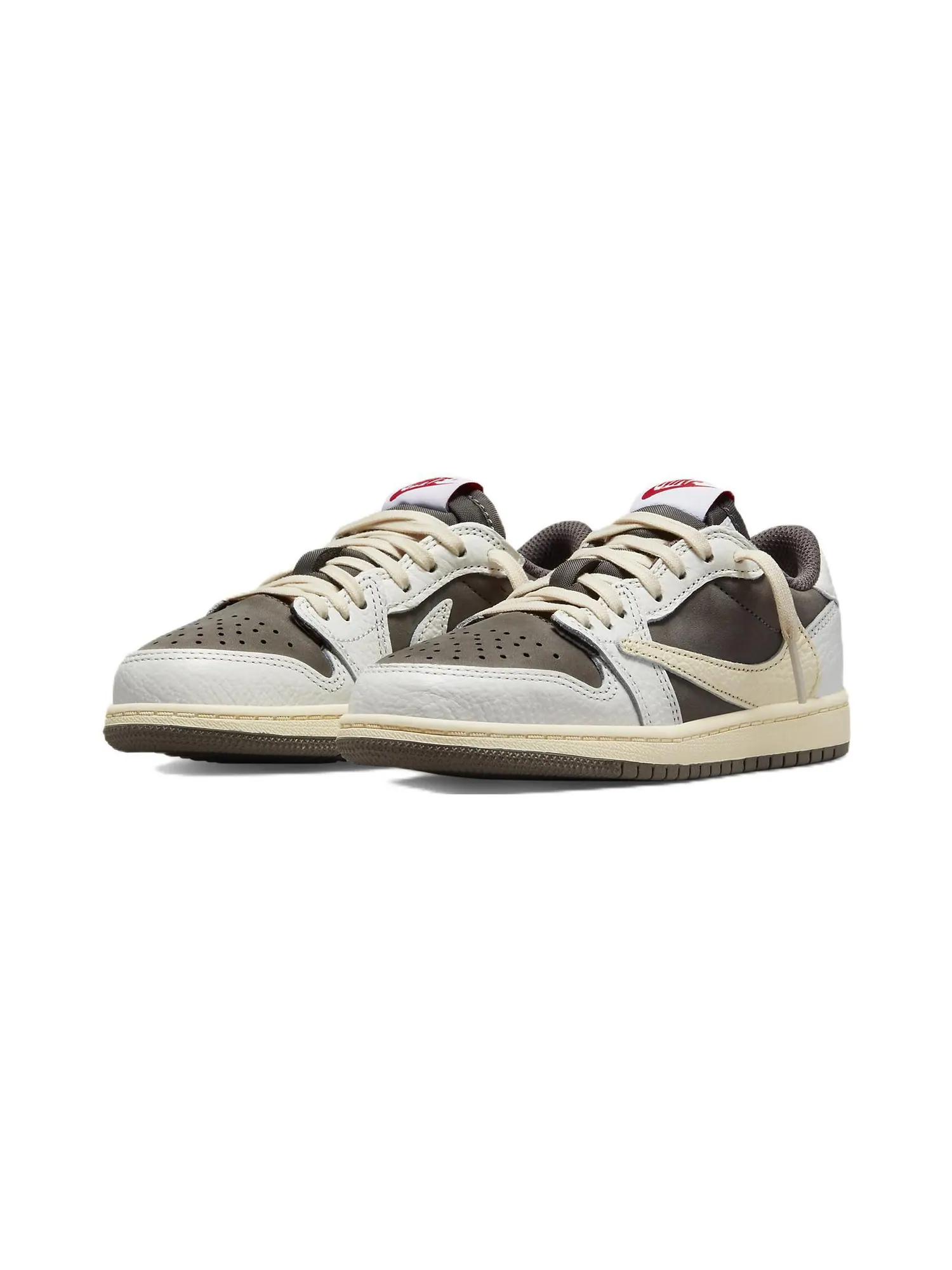 Кроссовки Air Jordan Travis Scott X Air Jordan 1 Low Og Ps 'Reverse Mocha' — изображение 2 из 6, коричневый
