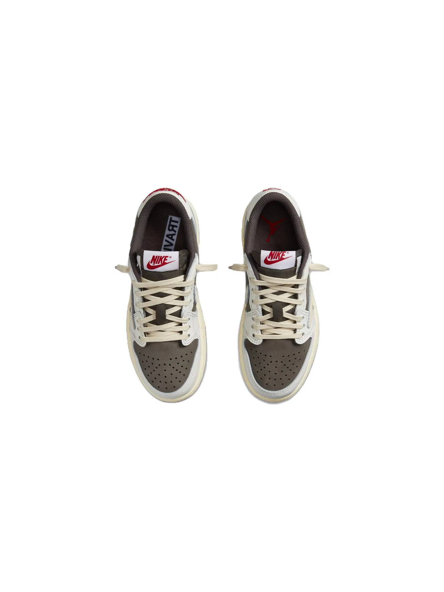 Кроссовки Air Jordan Travis Scott X Air Jordan 1 Low Og Ps 'Reverse Mocha' — изображение 5 из 6, коричневый