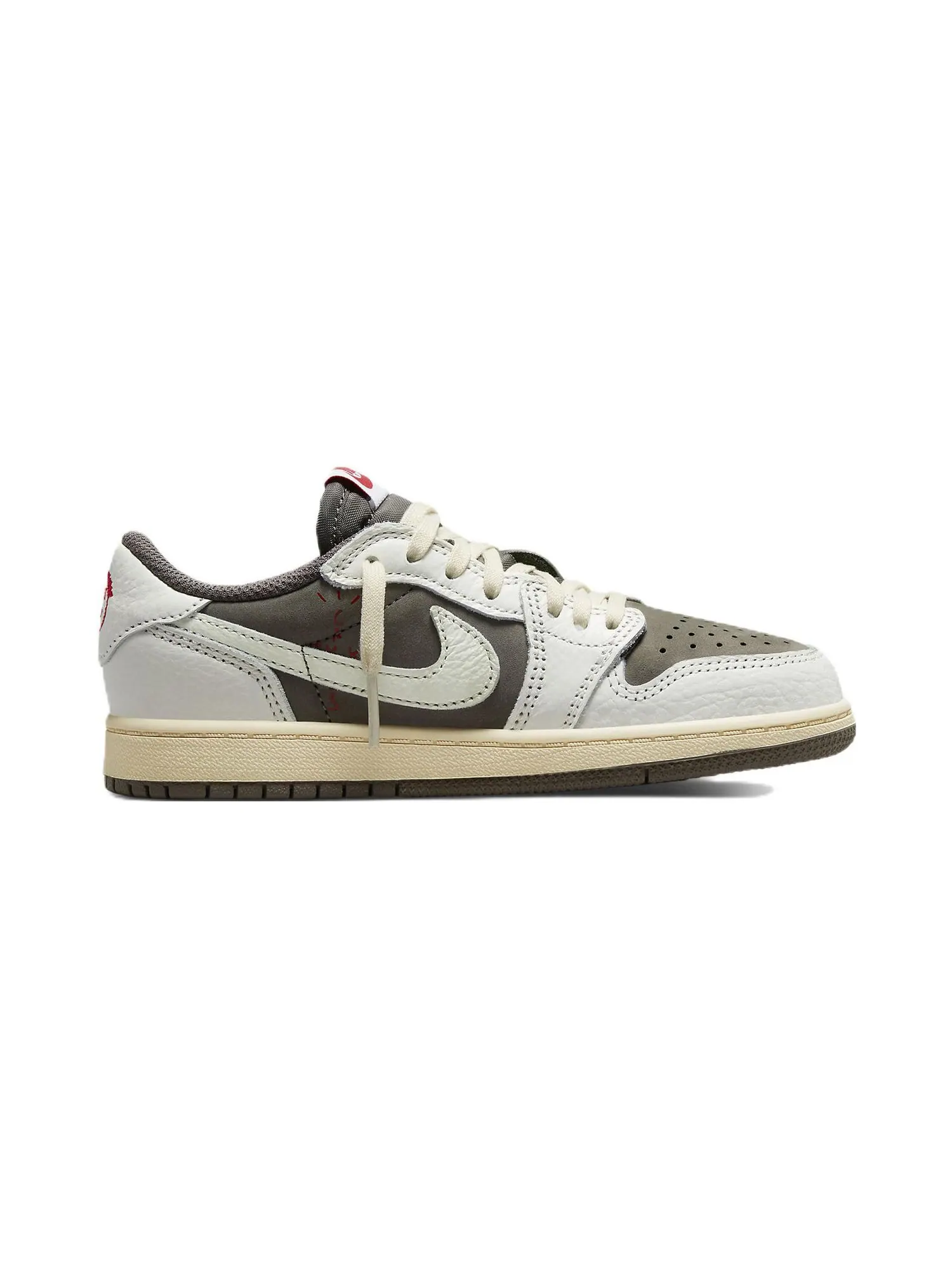 Кроссовки Air Jordan Travis Scott X Air Jordan 1 Low Og Ps 'Reverse Mocha' — изображение 6 из 6, коричневый