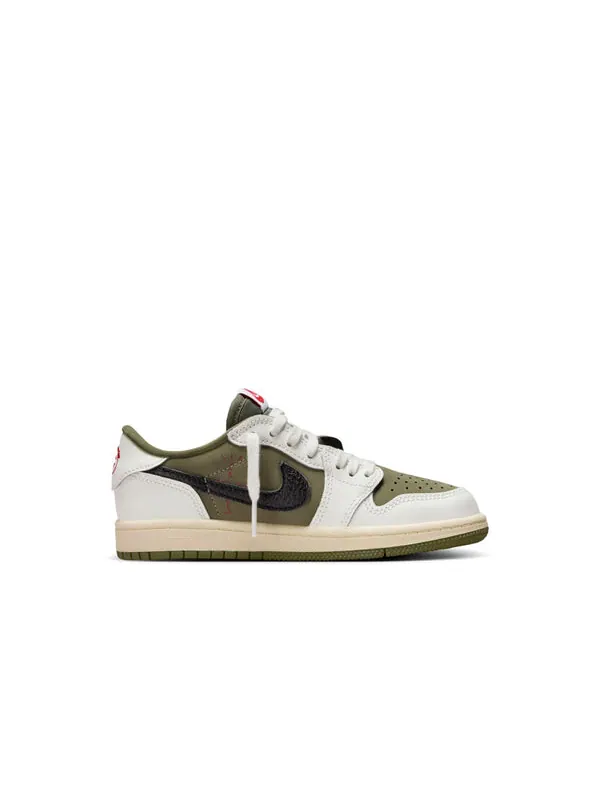 Кроссовки 1 ретро низкие og sp x travis scott Air Jordan — изображение 2 из 4, оливковый/черный