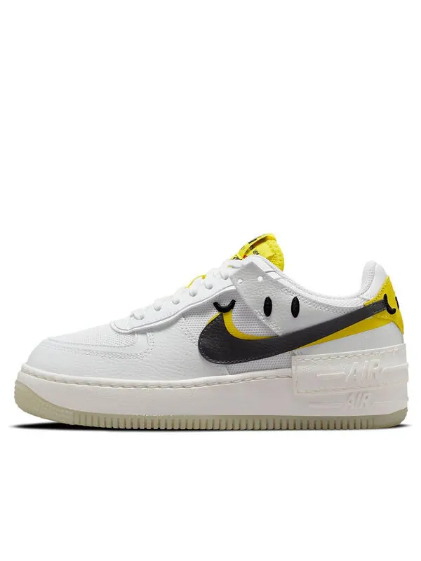 Кроссовки air force 1 shadow Nike — изображение 1 из 4, белый/желтый/черный