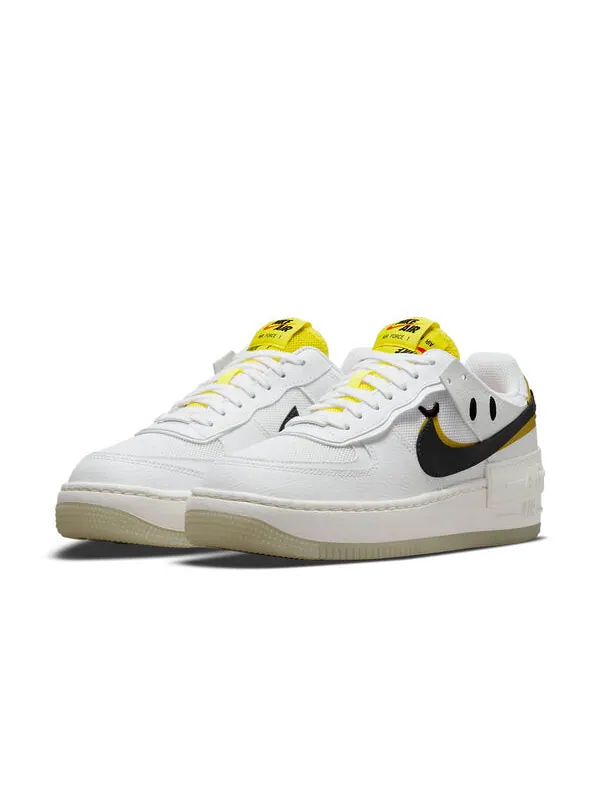 Кроссовки air force 1 shadow Nike — изображение 3 из 4, белый/желтый/черный