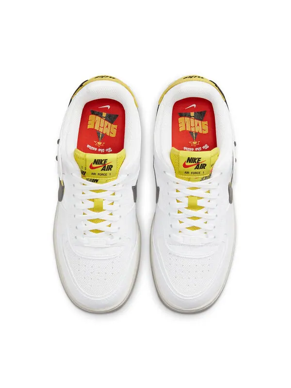 Кроссовки air force 1 shadow Nike — изображение 4 из 4, белый/желтый/черный