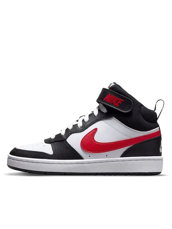 Кроссовки суд боро мид 2 Nike — изображение 1 из 4, черный/белый/красный