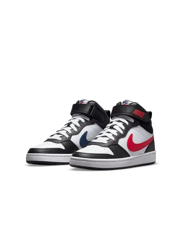 Кроссовки суд боро мид 2 Nike — изображение 3 из 4, черный/белый/красный