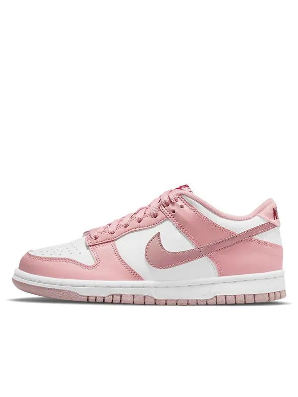 Кроссовки данк лоу Nike — изображение 1 из 4, белый/розовый