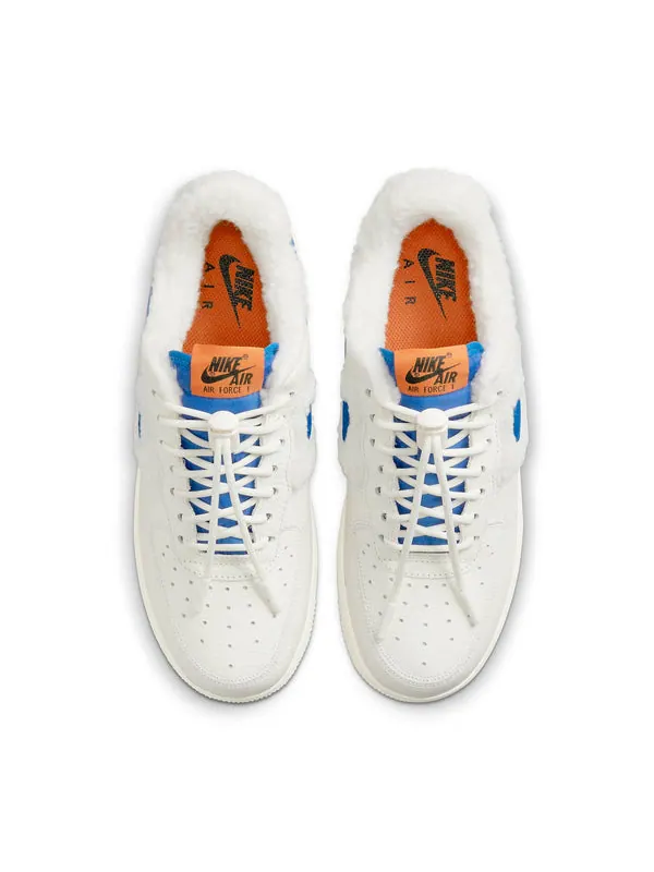 Кроссовки air force 1 sherpa fleece' Nike — изображение 4 из 4, бежевый