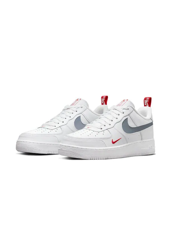 Кроссовки air force 1 низкие Nike — изображение 3 из 4, белый/красный