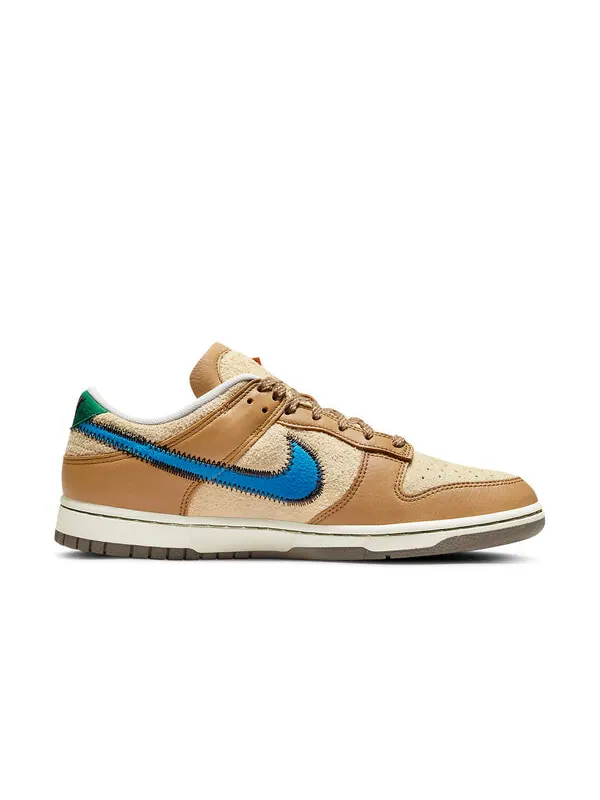 Кроссовки x размер? данк лоу Nike — изображение 2 из 4, коричневый/синий/белый