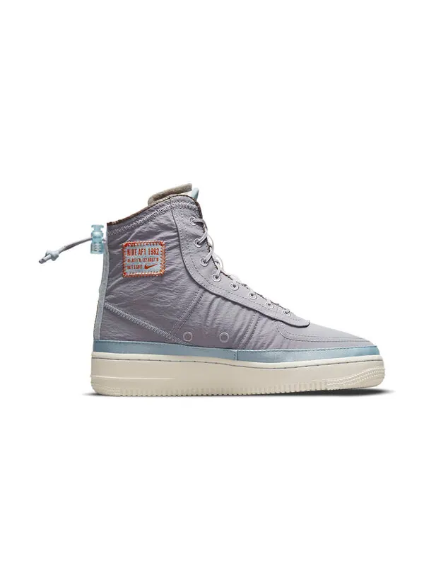 Кроссовки air force 1 shell Nike — изображение 2 из 4, фиолетовый/белый