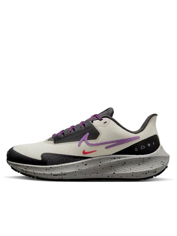 Кроссовки air zoom pegasus 39 shield Nike — изображение 1 из 4, серо-красный