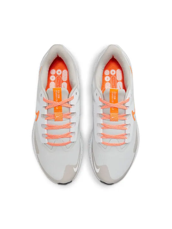 Кроссовки air zoom pegasus 39 shield Nike — изображение 4 из 4, серо-оранжевый