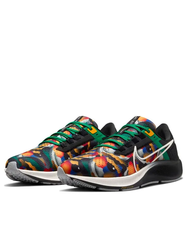 Кроссовки air zoom pegasus 38 jordan moss 'always, all ways' Nike — изображение 3 из 4, черный/зеленый/белый