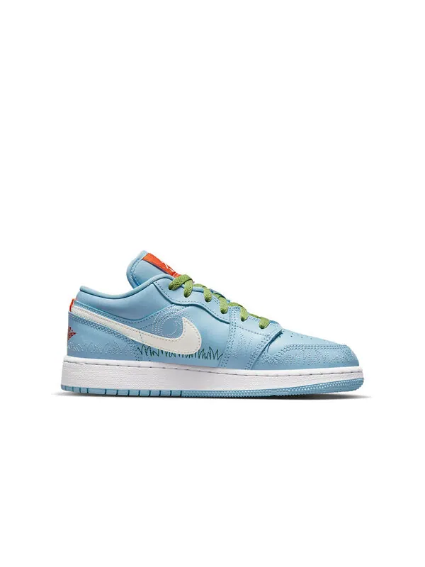 Кроссовки 1 low se Air Jordan — изображение 2 из 4, синий