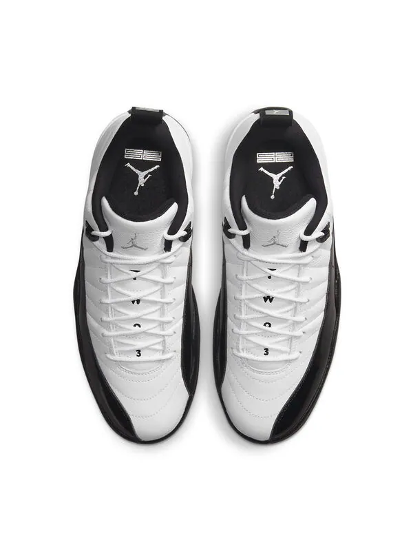 Кроссовки 12 ретро низкие Air Jordan — изображение 2 из 4, белый/черный
