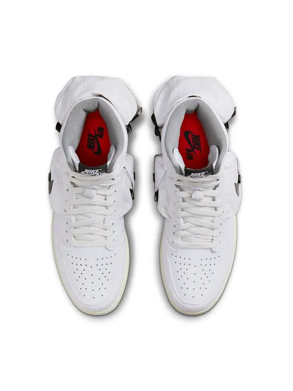 Кроссовки 1 Utility высокие Air Jordan — изображение 4 из 4, белый/черный