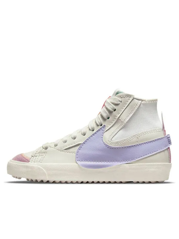 Кроссовки blazer mid '77 jumbo 'glaze powder' Nike — изображение 1 из 4, белый/розовый оранжевый