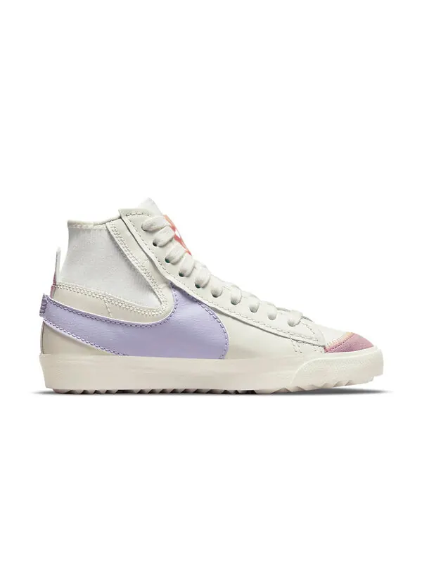 Кроссовки blazer mid '77 jumbo 'glaze powder' Nike — изображение 2 из 4, белый/розовый оранжевый
