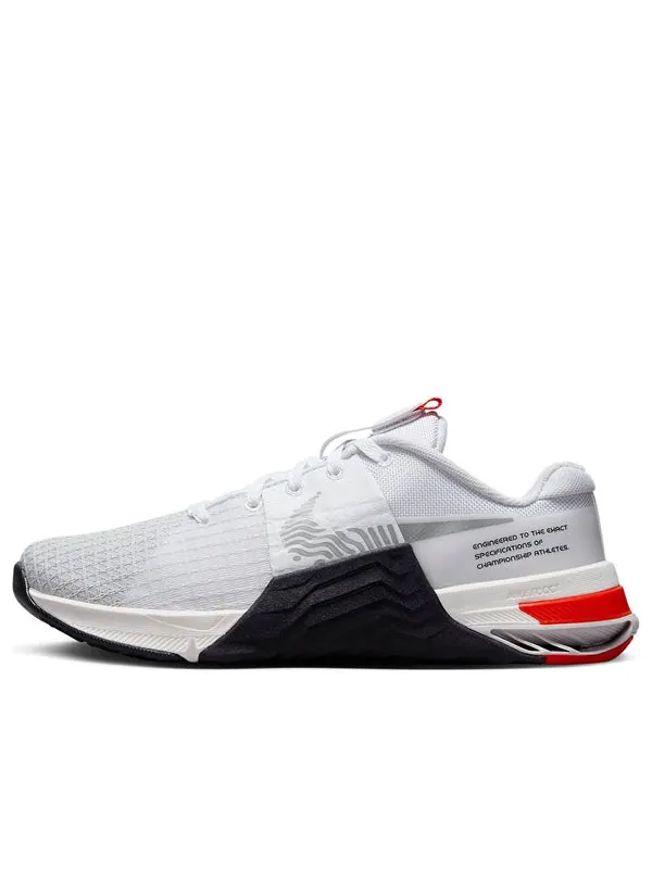 Кроссовки metcon 8 'white black picante red' Nike — изображение 1 из 4