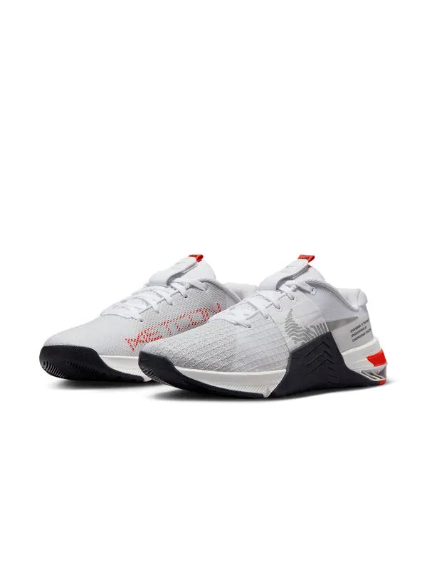 Кроссовки metcon 8 'white black picante red' Nike — изображение 3 из 4