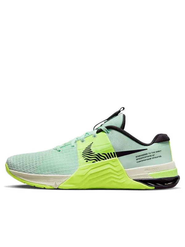 Кроссовки меткон 8 Nike — изображение 1 из 4, зеленый/черный