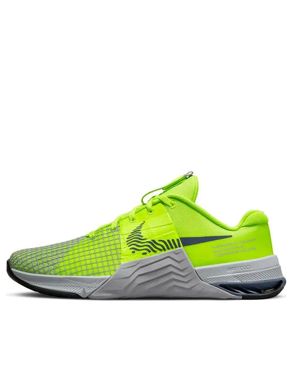 Кроссовки metcon 8 training shoes 'volt diffused blue' Nike — изображение 1 из 4, серый//синий