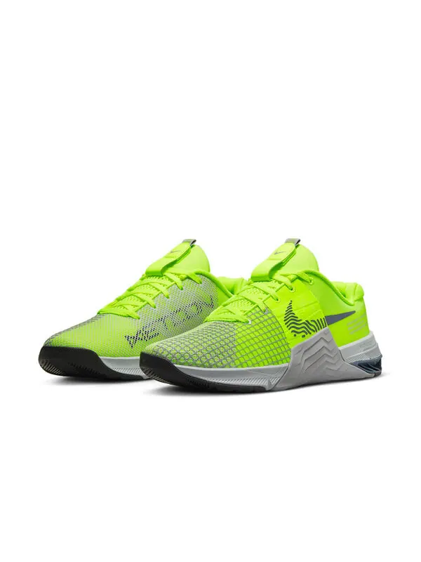 Кроссовки metcon 8 training shoes 'volt diffused blue' Nike — изображение 3 из 4, серый//синий
