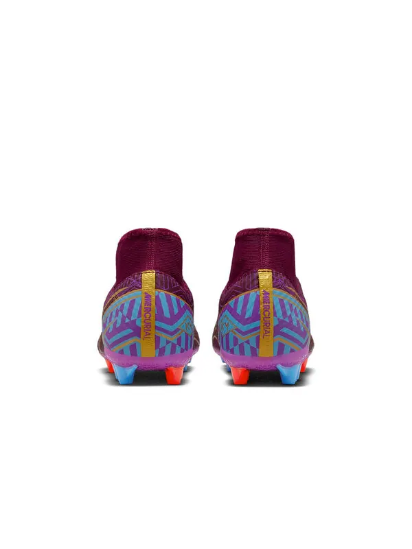 Кроссовки mercurial superfly 9 ag Nike — изображение 3 из 4, фиолетовый