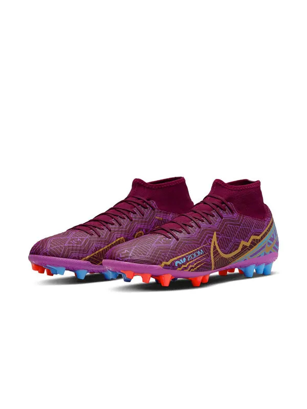 Кроссовки mercurial superfly 9 ag Nike — изображение 4 из 4, фиолетовый