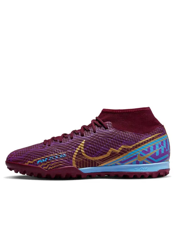 Кроссовки mercurial superfly 9 academy km tf Nike — изображение 1 из 4, красный/фиолетовый